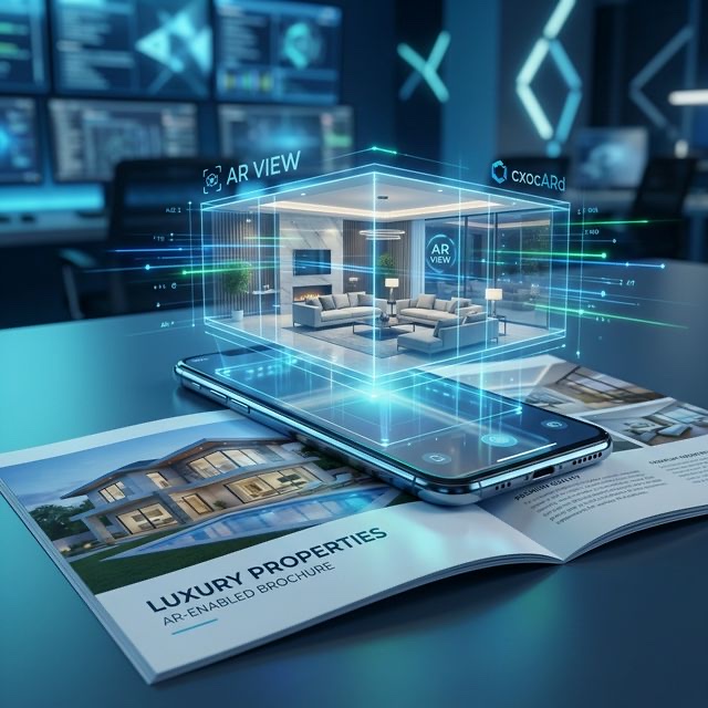 AR for Real Estate: Virtual Tours on Your Brochures